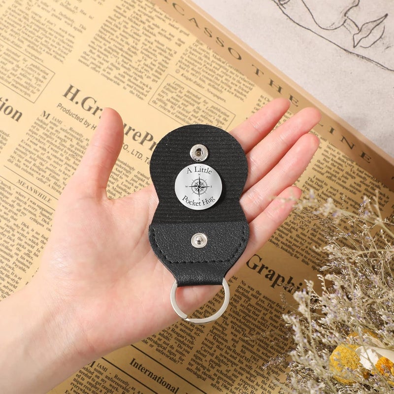 Sureio Pocket Hug Token Gift Long Distance Relationship Keepsake Inspirational Gift Keychain Valentine's Day Gifts - Image 4